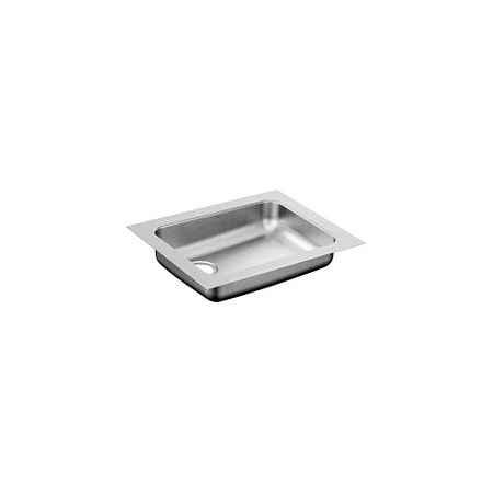 Moen 18"X23" Stainless Steel 18 Gauge Single Bowl Sink G18195L